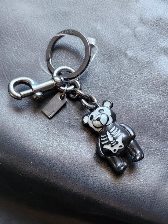 Coach Accessories - Coach Handbag Charm / Keychain Bear Halloween Skeleton